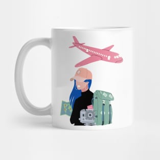 Travel Girl Mug